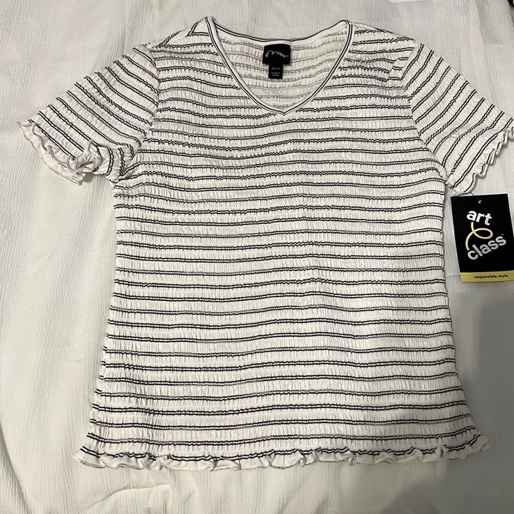 I am selling a stripes t shirt